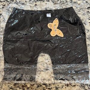 Kids Black Shorts